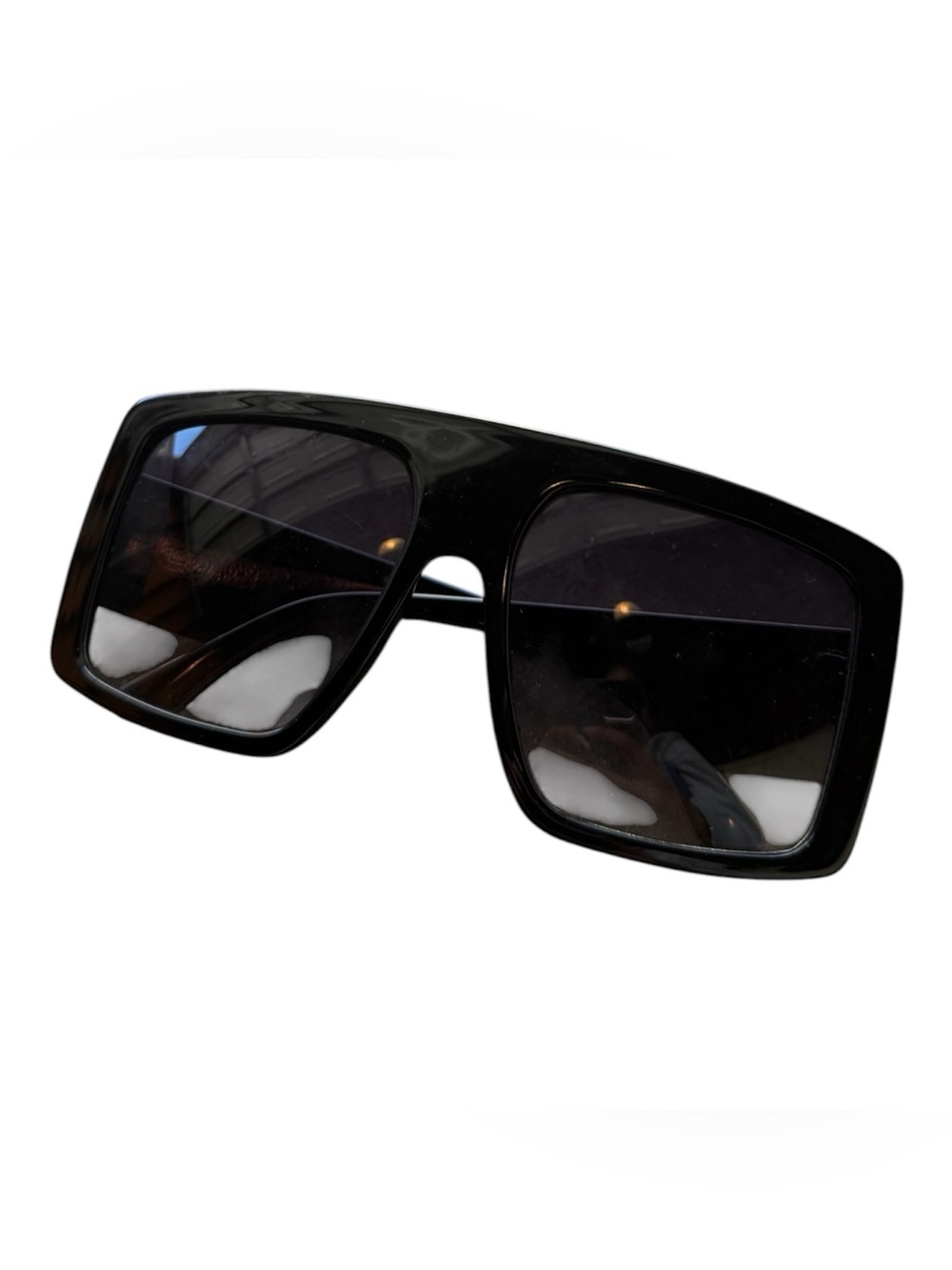 Black Oversized Square Sunglasses